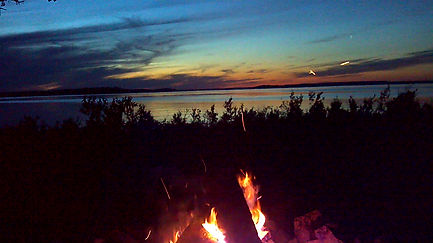 Campfire on Drummond